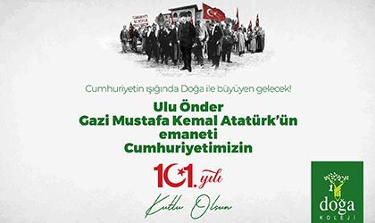 CUMHURİYET BAYRAMIMIZ KUTLU OLSUN!